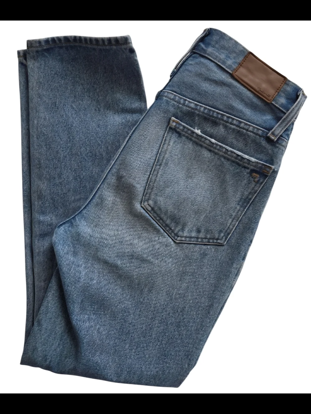 Madewell The Perfect Vintage Jean Light Wash High Rise Straight Women's Sz 25